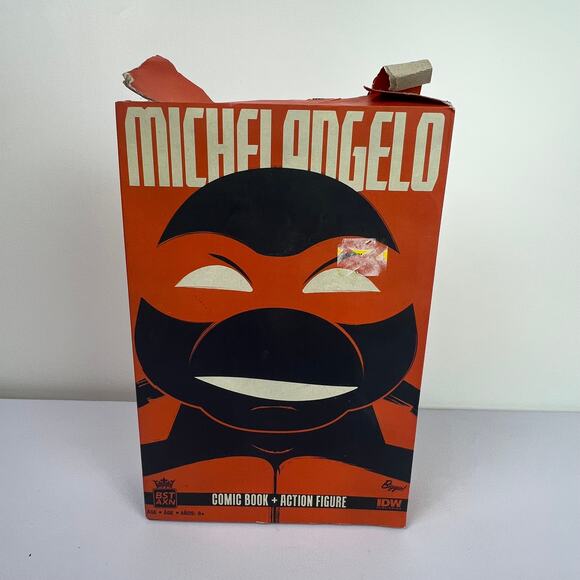 Teenage Mutant Ninja Turtles BST AXN Best of Michelangelo Figure Damaged Box - Picture 12 of 16